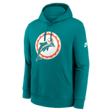Dolphins 2026 Nike Men's Club Logo Hoodie Pro Football Hall of Fame