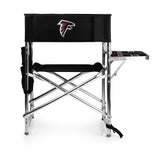 Falcons Black Sports Chair