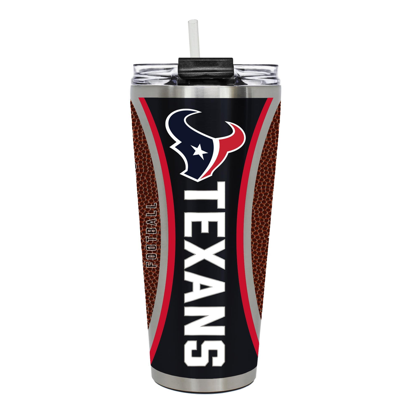 Texans Big Slim Gameball 32oz Tumbler