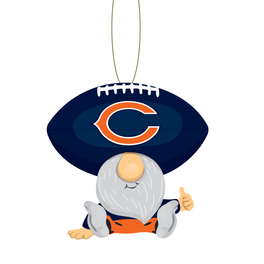 Bears Football Gnome Tree Ornament