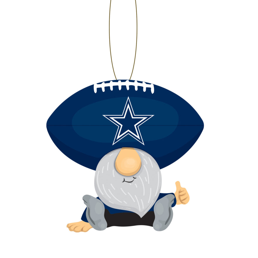 Cowboys Football Gnome Tree Ornament