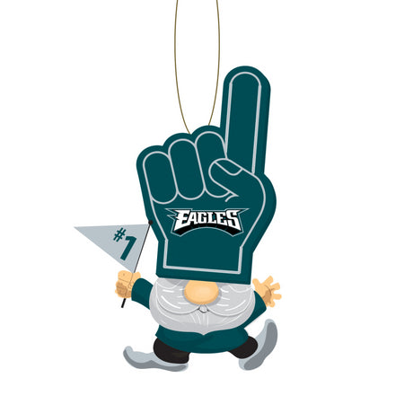 Eagles Foam Finger Gnome Tree Ornament