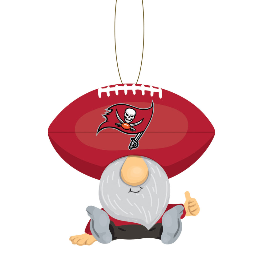 Buccaneers Football Gnome Tree Ornament