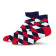 Patriots Diamond Sleep Socks