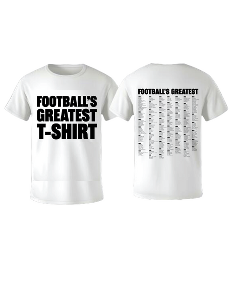 Hall of Fame 2026 Footballs Greatest T-shirt