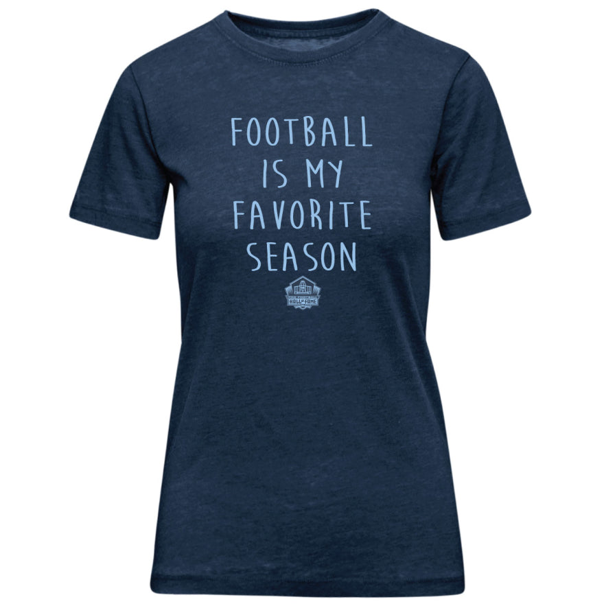 Hall of Fame Women's Camp David Encore Football Season T-Shirt
