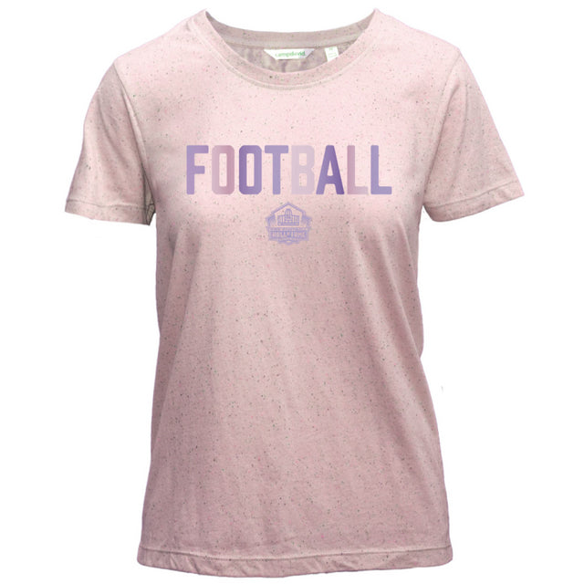 Hall of Fame Women's Camp David Stardust Football T-Shirt