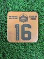 Joe Montana Leather Player Coaster