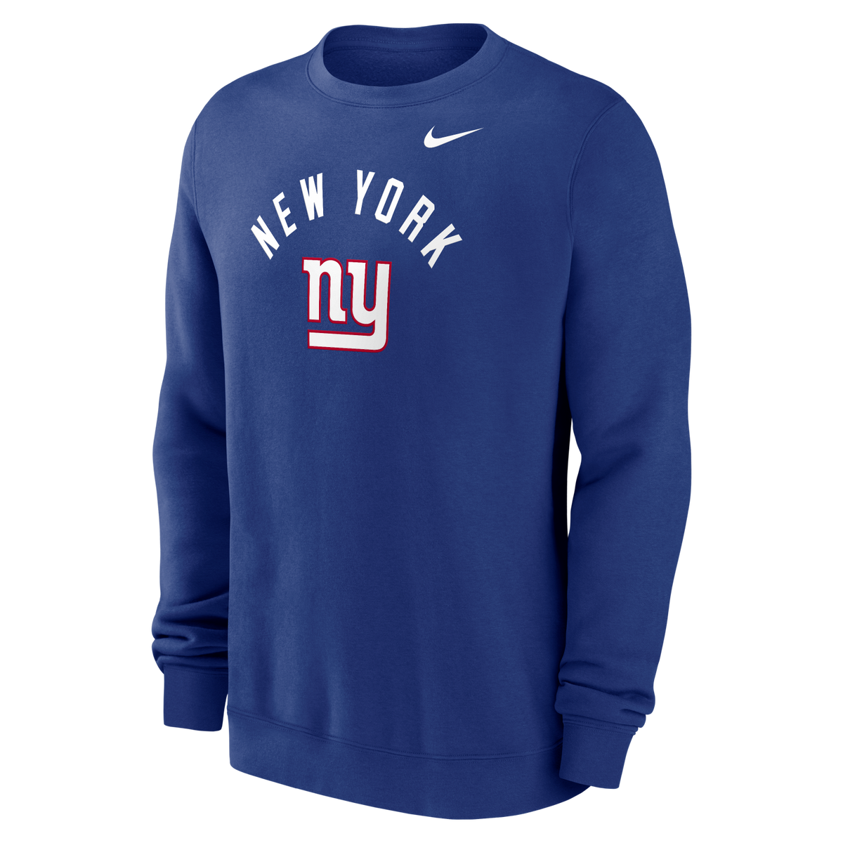 Giants 2026 Nike Men's Club Fleece Pullover Crewneck Pro Football Hall of Fame