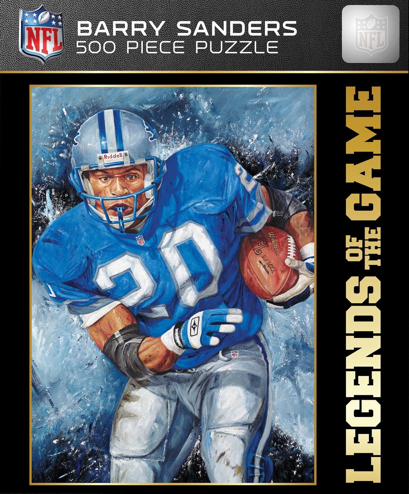 Barry Sanders Legends of the Game 500pc Puzzle