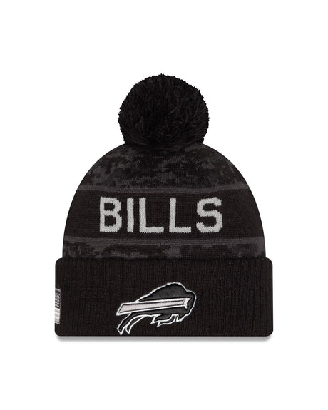 Bills 2026 New Era Men's Salute to Service Knit Pro Football Hall of Fame