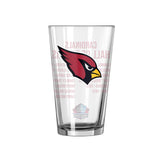Cardinals 2026 Hall of Famer Pint Glass