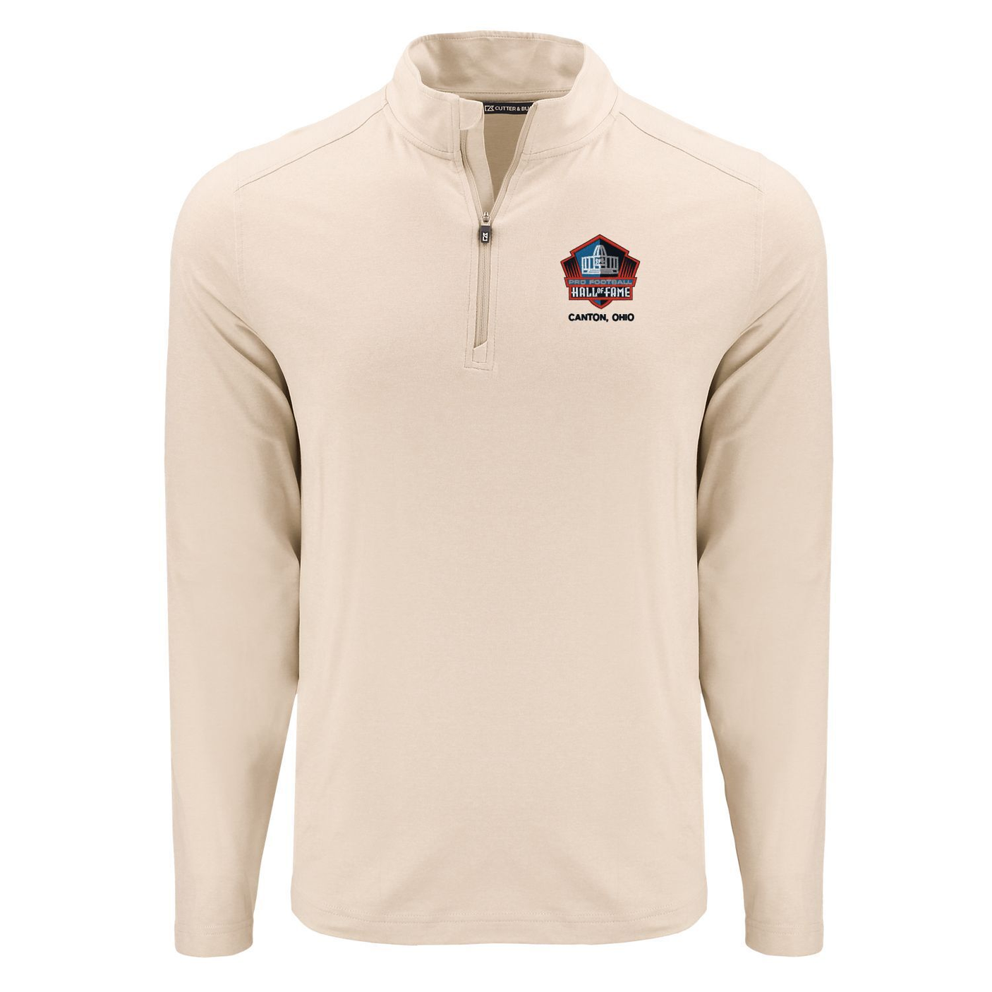 Hall of Fame Cutter & Buck Men's Coastline Recycled Double Peached 1/4 Zip Pullover
