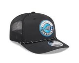 Panthers 2026 New Era Men's 9SEVENTY Stretch Snap Two-Tone Hat Pro Football Hall of Fame
