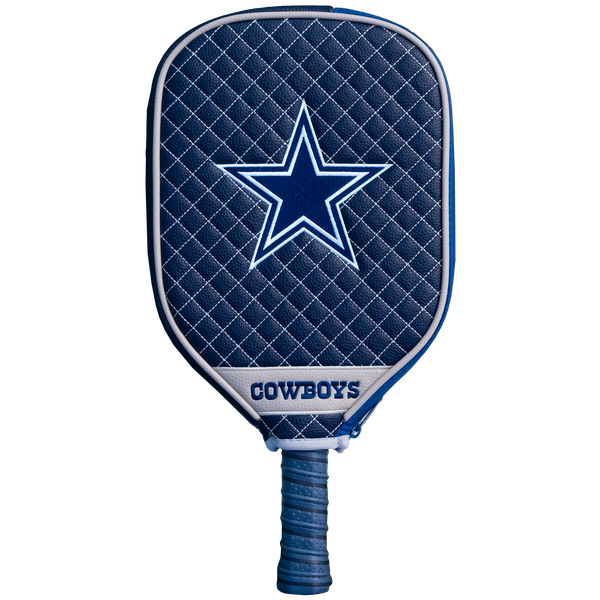 Cowboys Quilted Pickleball Paddle Cover