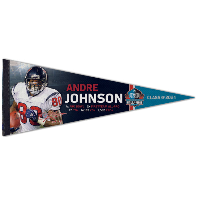 Andre Johnson Premium Pennant