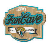 Jaguars 3D Fan Cave Wall Sign