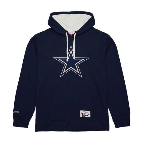 Men's Mitchell & Ness Cowboys Vintage Thermal Lightweight Sweatshirt