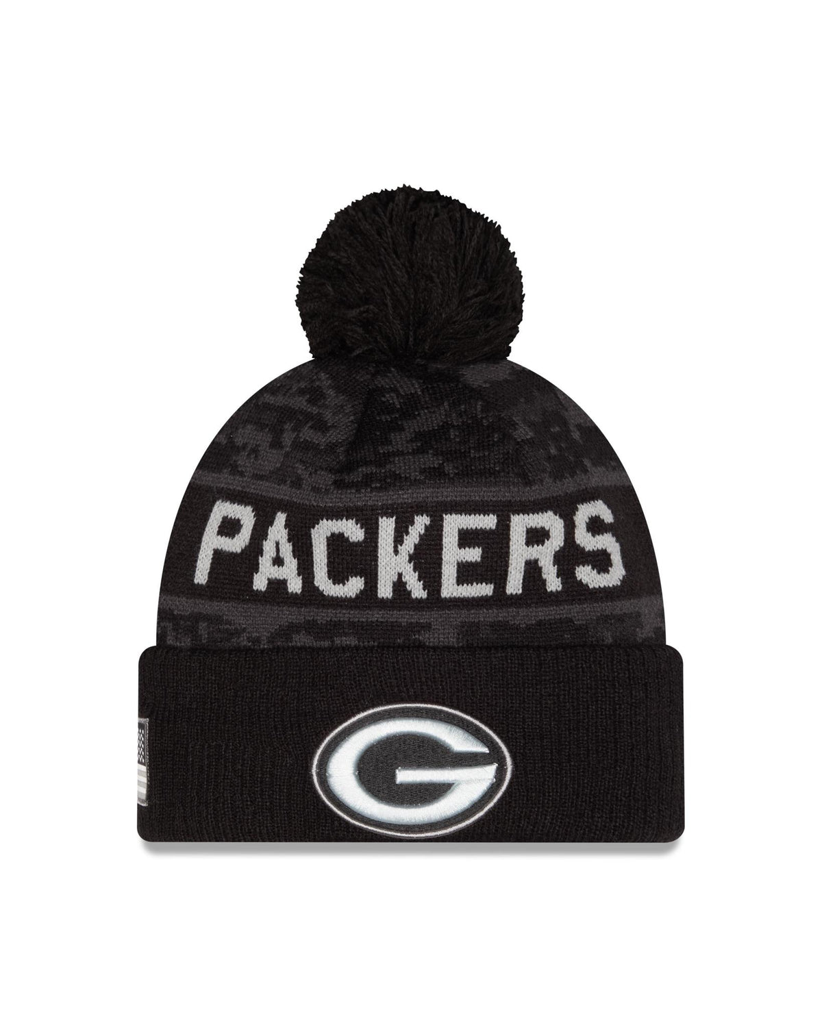 Packers 2026 New Era Men's Salute to Service Knit Pro Football Hall of Fame