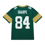 Sterling Sharpe Packers Mitchell & Ness Men's Hall of Fame Patch Legacy Jersey
