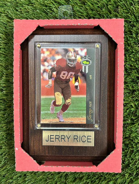 Jerry Rice 4x6 Plaque