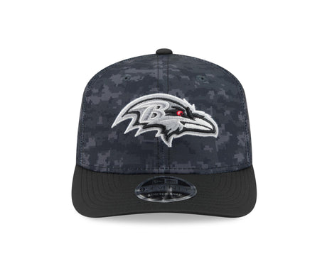 Ravens 2026 New Era Men's 9SEVENTY Salute to Service Hat Pro Football Hall of Fame