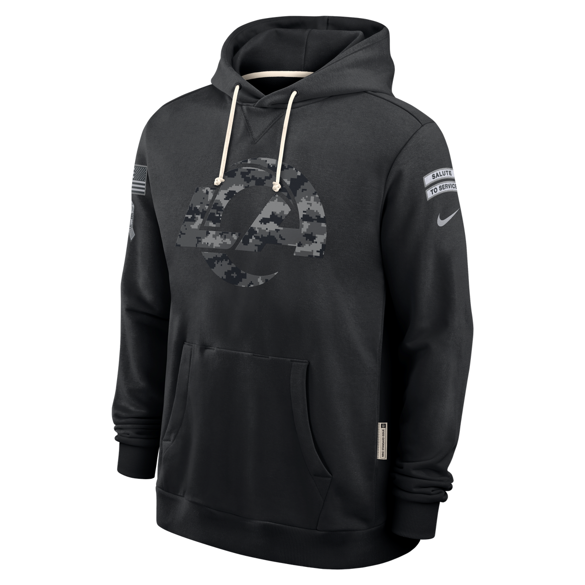 Rams 2026 Nike Men's Salute to Service Hoodie Pro Football Hall of Fame