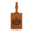 Hall of Fame Leather Luggage Tag