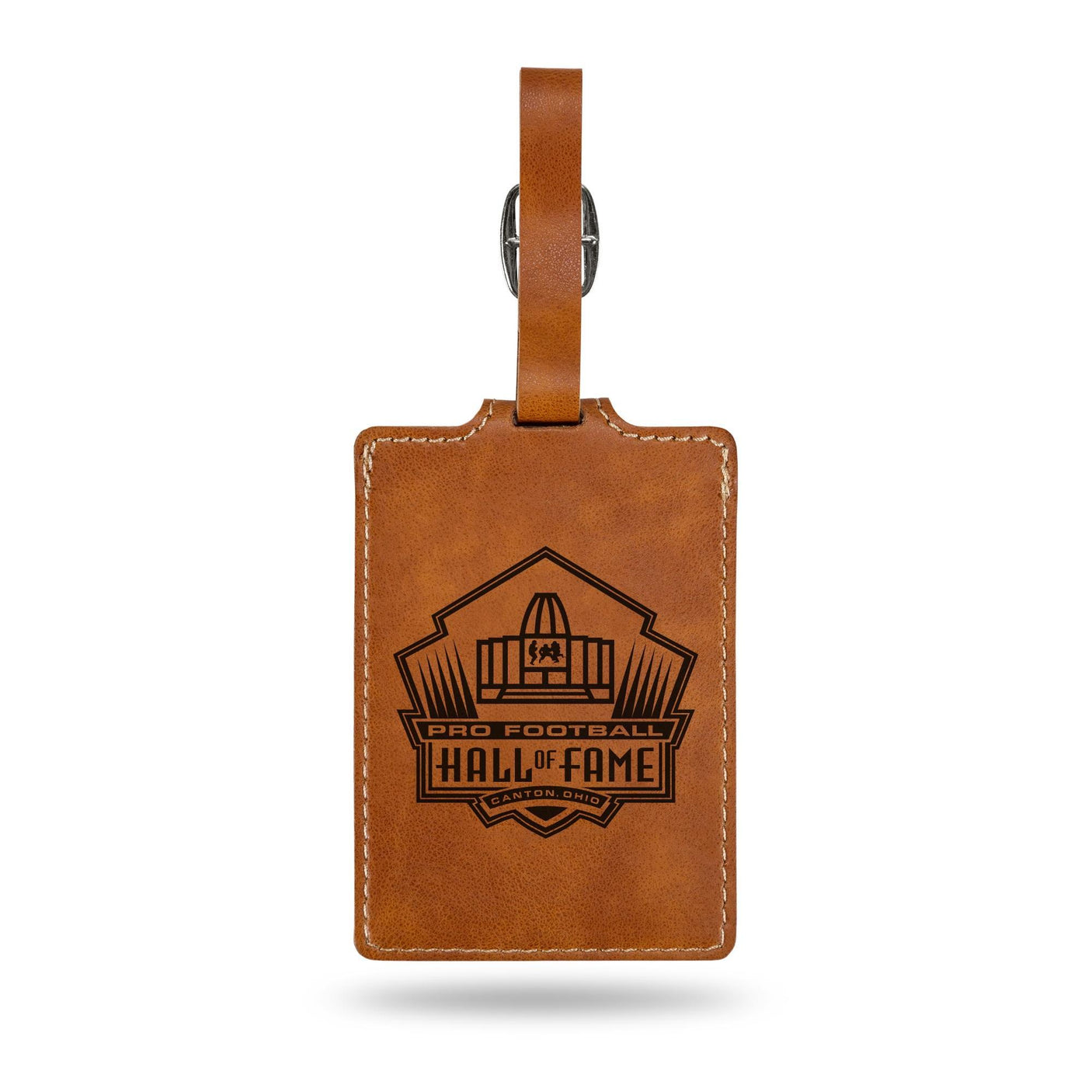 Hall of Fame Leather Luggage Tag