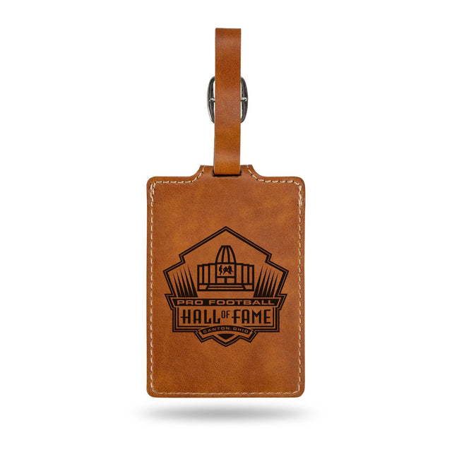 Hall of Fame Leather Luggage Tag