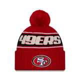 49ers 2024 New Era Sideline Sport Knit