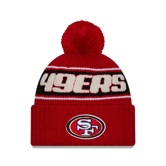 49ers 2024 New Era Sideline Sport Knit