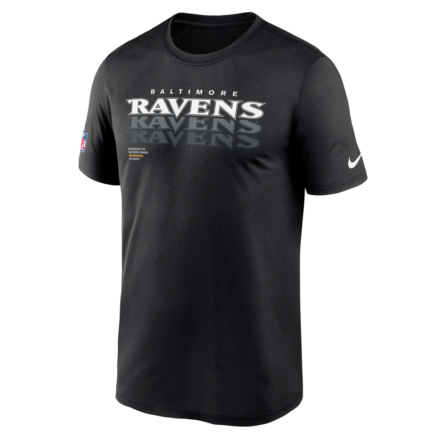 Ravens 2025 Nike Men's Sideline Team Issue Legend T-Shirt