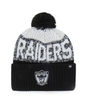 Raiders 2026 '47 Brand Men's Bone Chill Cuff Knit Pro Football Hall of Fame