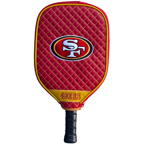 49ers Quilted Pickleball Paddle Cover