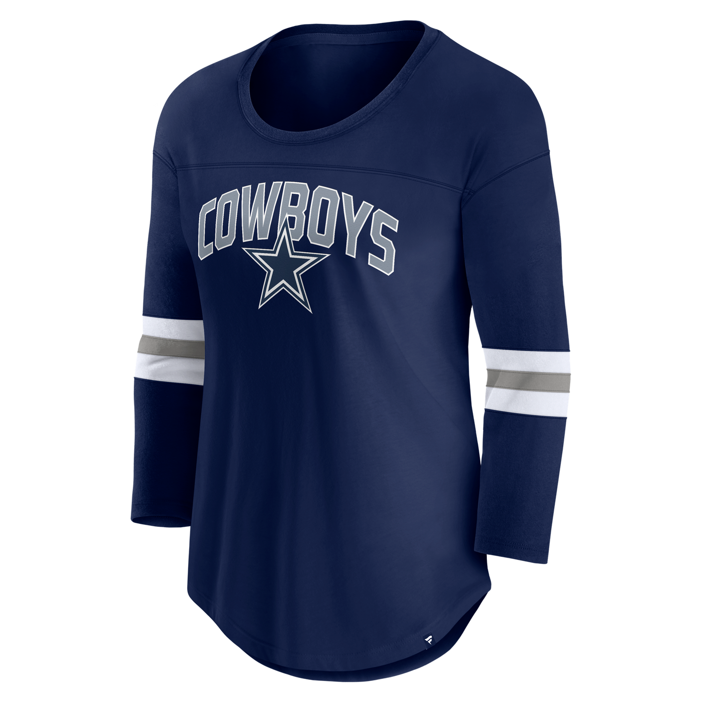 Cowboys Women's Fanatics Team First 3/4 Sleeve T-Shirt