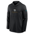 Jaguars 2026 Nike Men's Rivalries Collection Sideline Dri-FIT Long-Sleeve Hooded Top Pro Football Hall of Fame