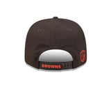 Browns 2026 New Era Men's Throwback 9SEVENTY Stretch Snap Sideline Hat