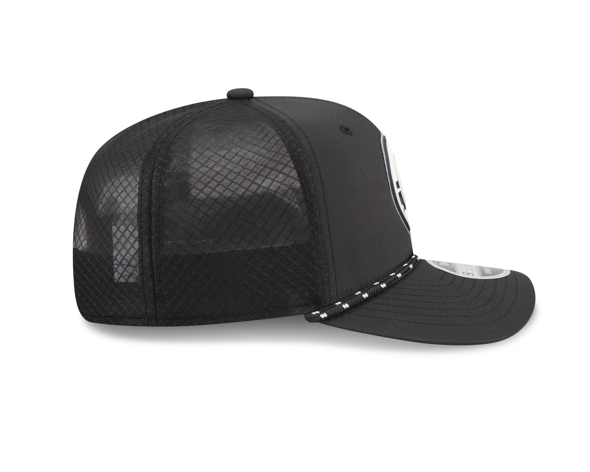Raiders 2026 New Era Men's 9SEVENTY Stretch Snap Two-Tone Hat Pro Football Hall of Fame