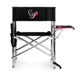 Texans Black Sports Chair