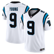 Panthers Bryce Young Men's White Nike Game Jersey