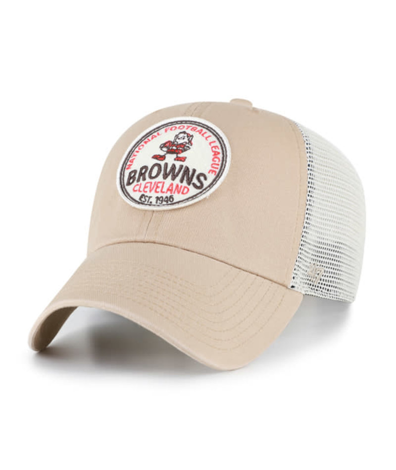 Browns 2026 '47 Brand Men's Historic Felton Clean Up Hat