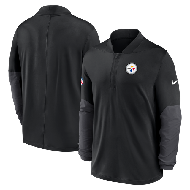Steelers 2025 Nike Men's Mid Weight Half Zip