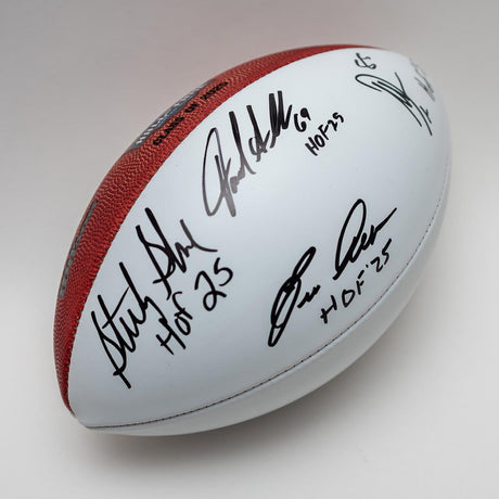 Class of 2025 Autographed Hall of Fame Football