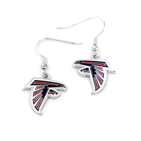 Falcons Logo Dangler Earrings