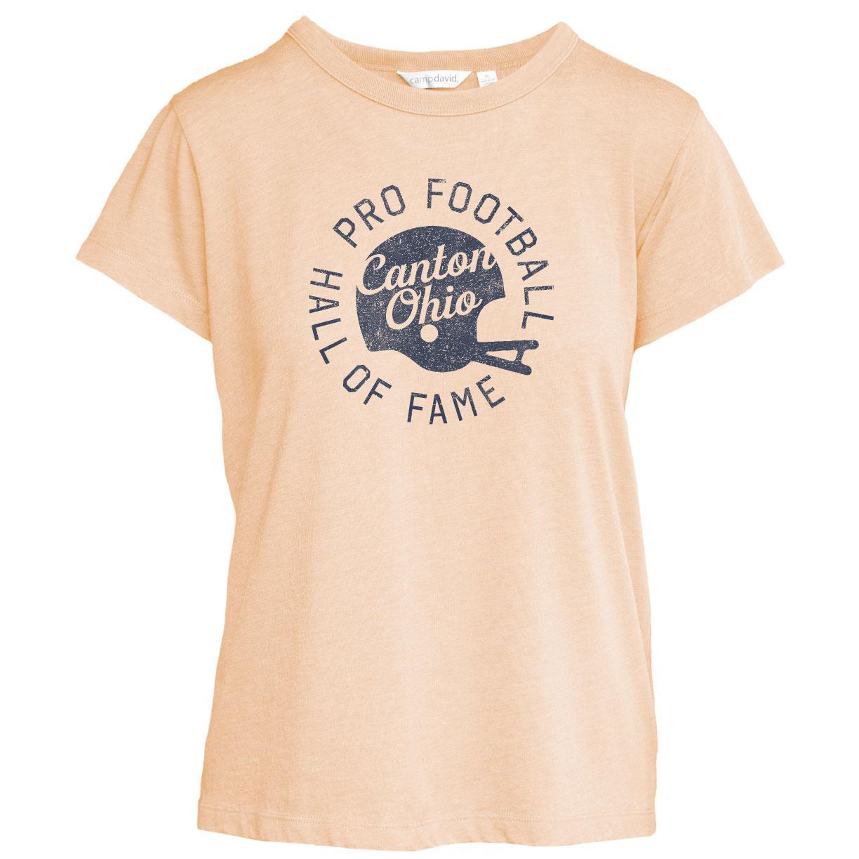 Hall of Fame Camp David Women's Butter Helmet T-Shirt