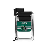 Jets Black Sports Chair