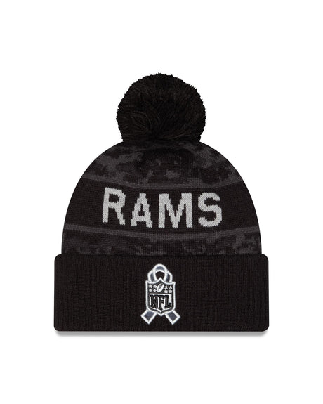 Rams 2026 New Era Men's Salute to Service Knit Pro Football Hall of Fame