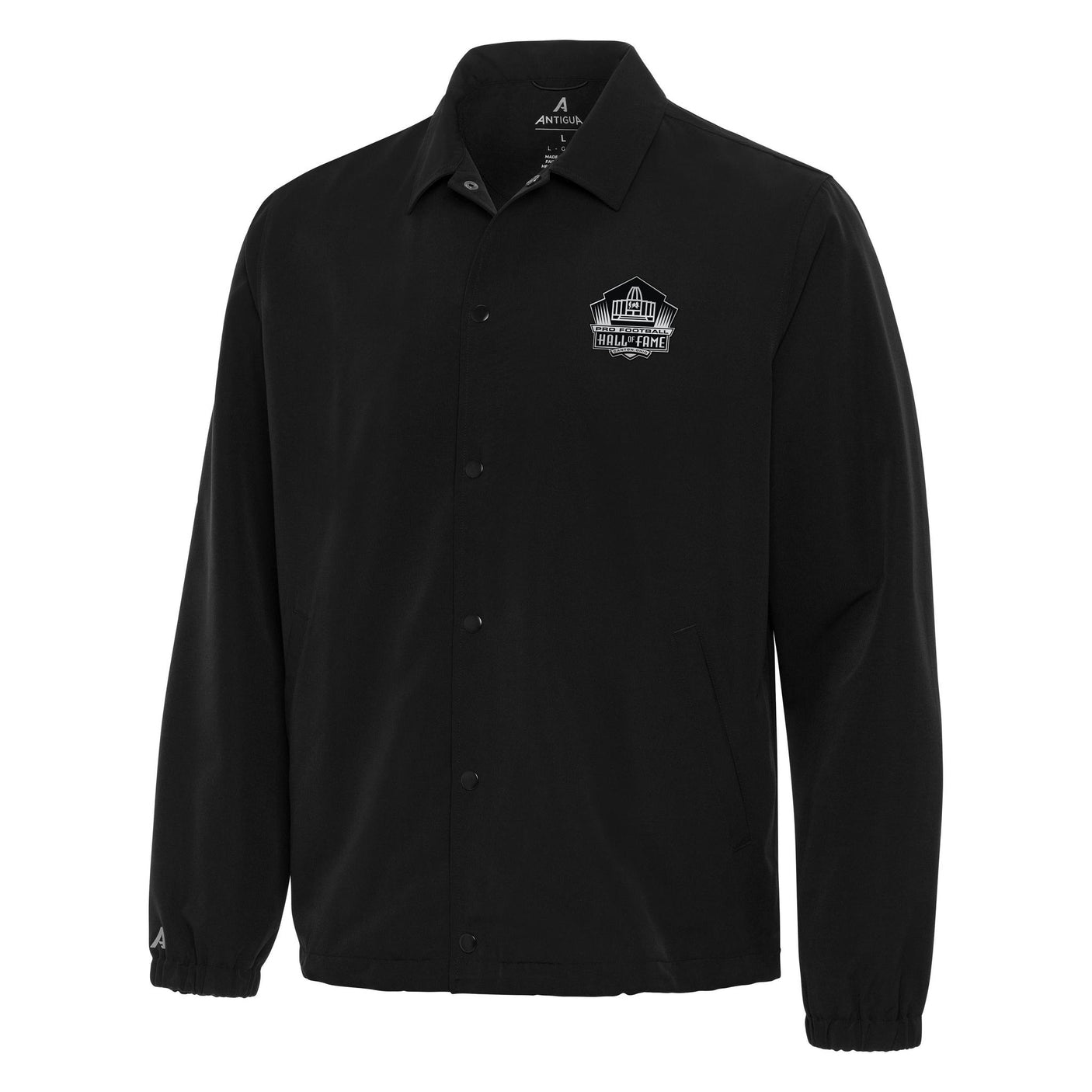 Hall of Fame Antigua Men's Black Vanguard Jacket