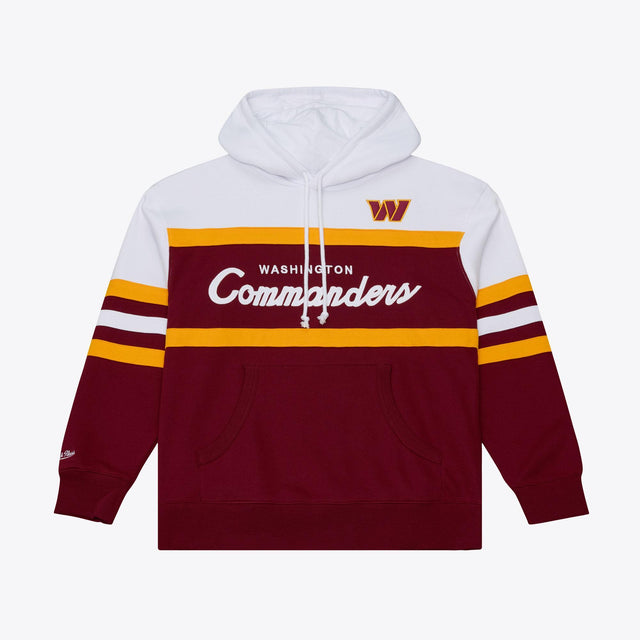 Commanders 2026 Mitchell & Ness Men's NFL Head Coach Hoodie (10301147316500)